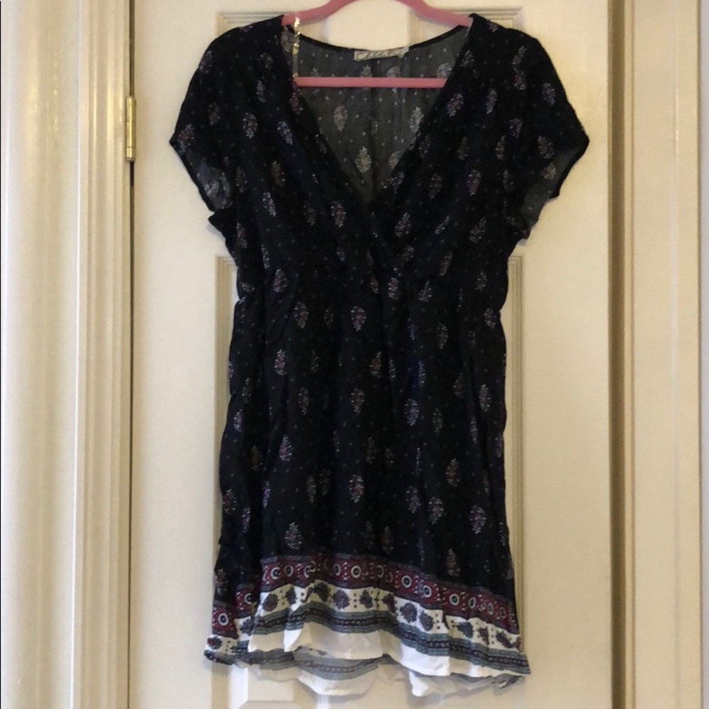 Low cut baby doll dress